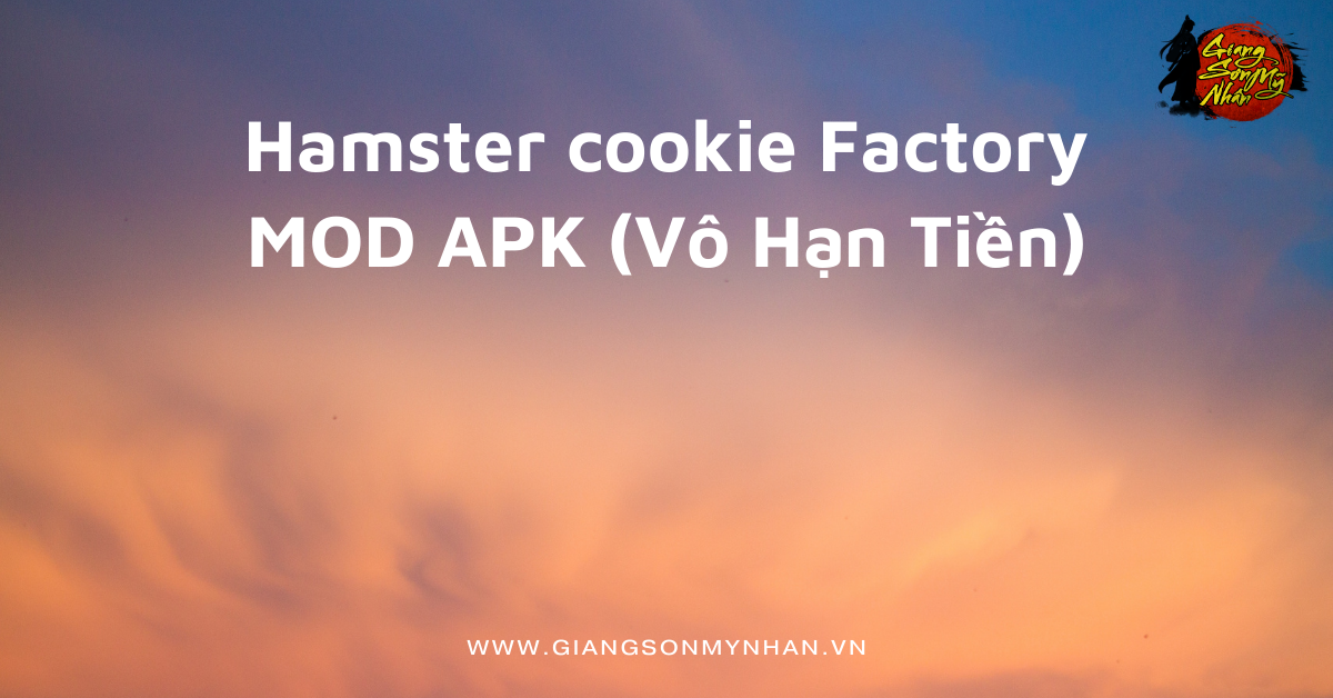 Hamster cookie Factory MOD APK