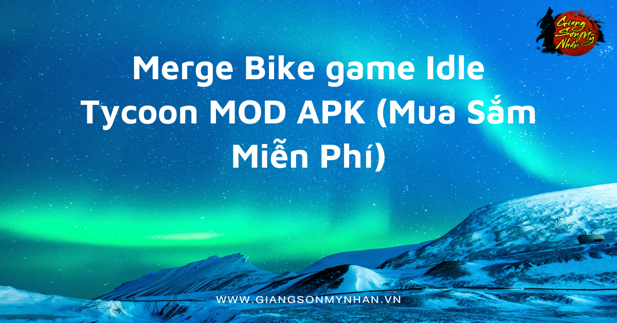 Merge Bike game Idle Tycoon MOD APK